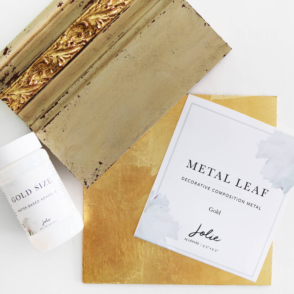 How to Use Jolie Metal Leaf and Gold Size