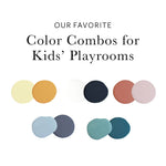 Our Favorite Color Combos for Kids' Playrooms