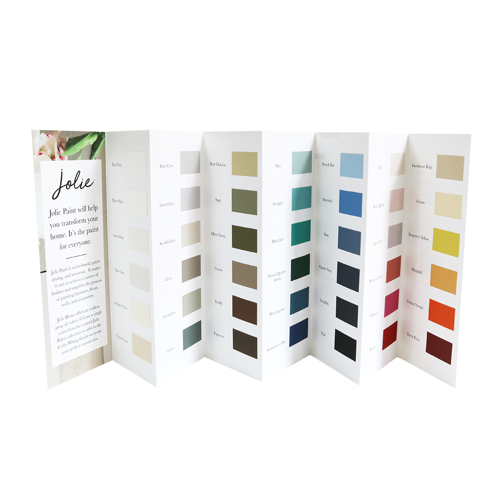 Jolie Paint – Chalk Finish for Furniture, Cabinets, and Décor, Green Wise  Certified, No Priming or Sanding, Antique White [Ivory], 4 Ounces