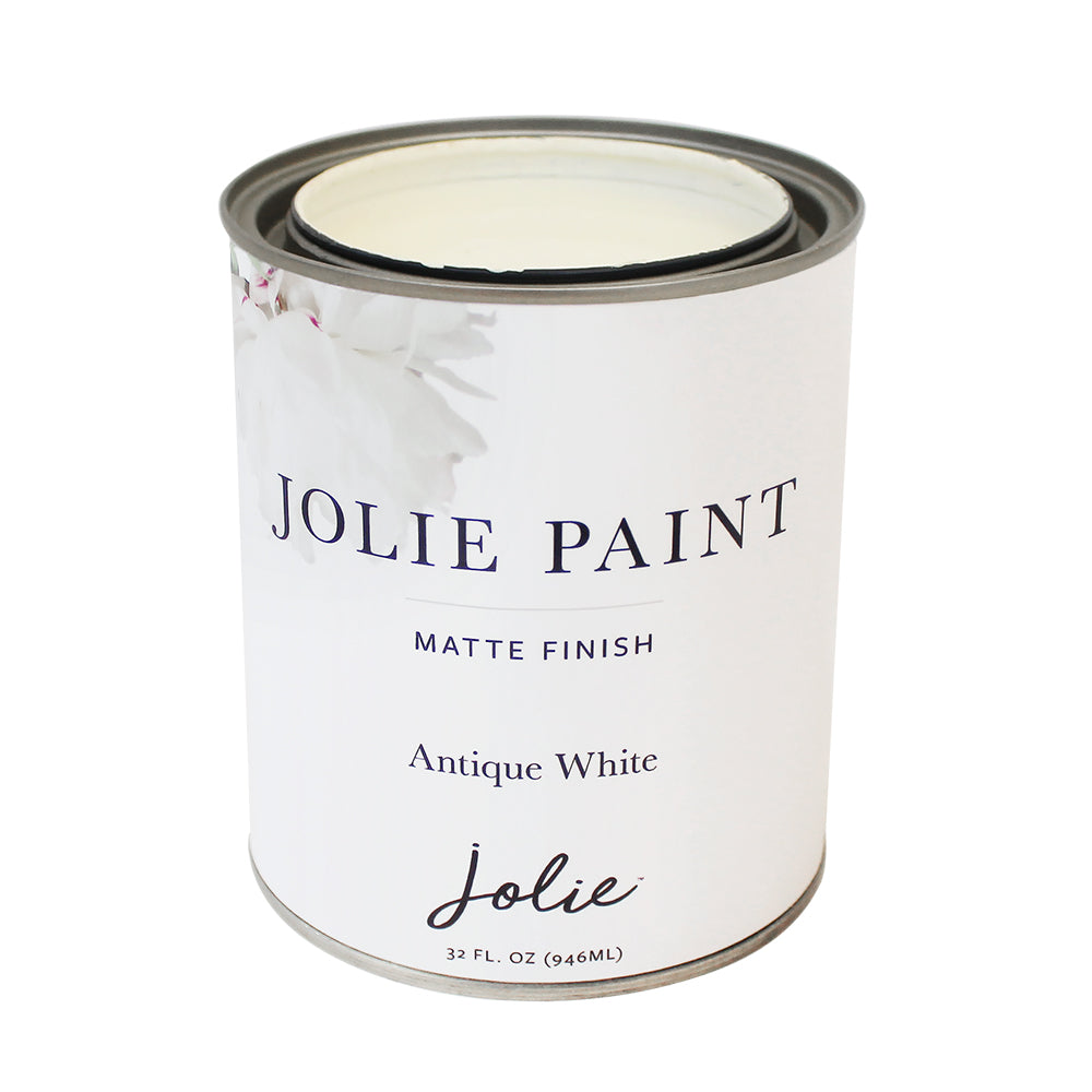 Antique White | Jolie Paint - Premier Chalk Finish Paint, Quart