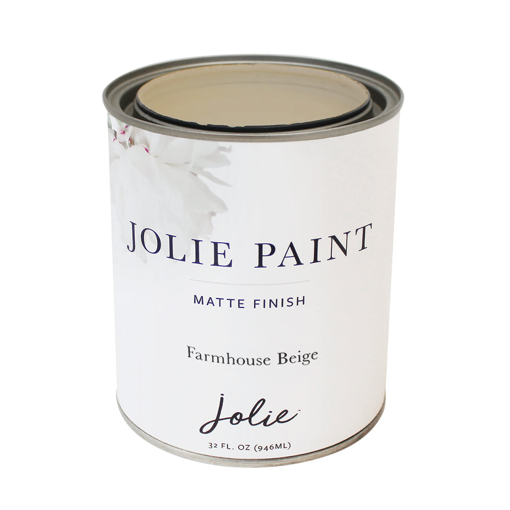 Jolie Matte Finish Paint - Uptown Ecru, Quart
