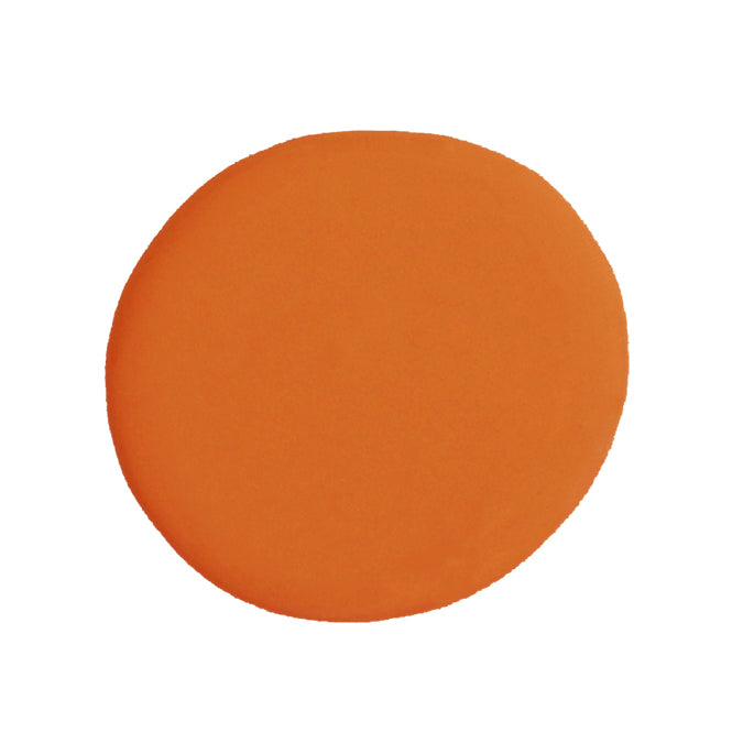 matte orange paint
